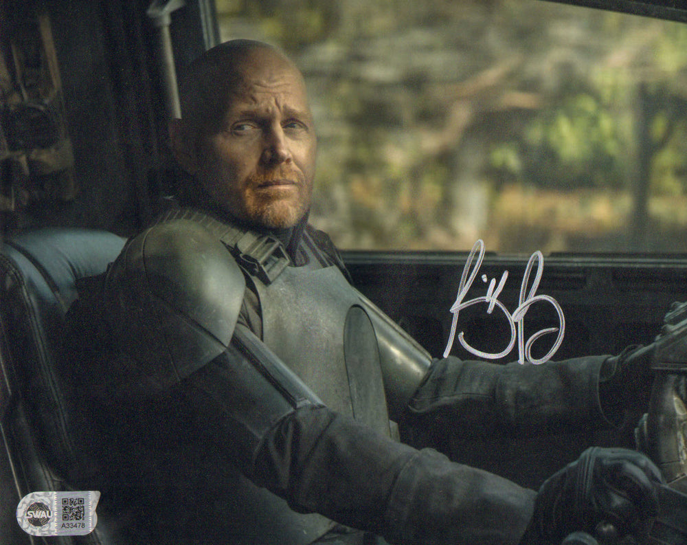 Bill Burr as Migs Mayfield Driving in Star Wars: The Mandalorian (SWAU) Signed 8x10 Photo