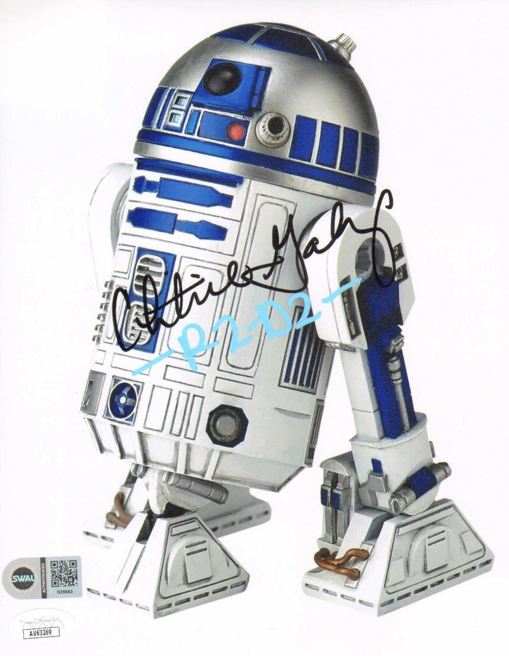 Christine Galey as R2-D2 in Star Wars (SWAU) Signed 8x10 Photo