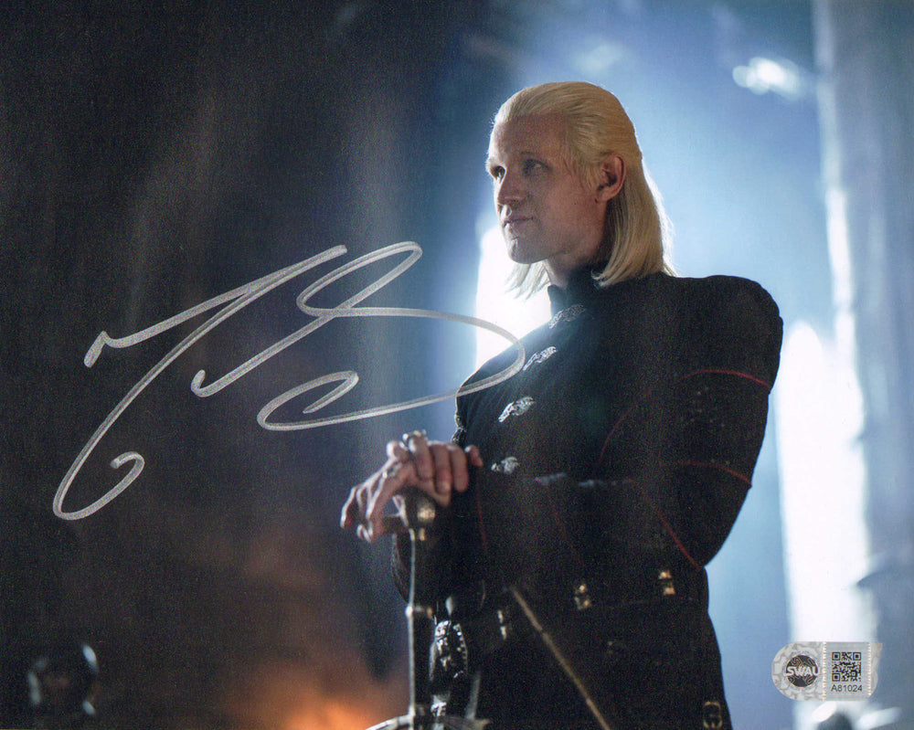 Matt Smith as Daemon Targaryen in HBO's House of the Dragon (SWAU) Signed 8x10 Photo