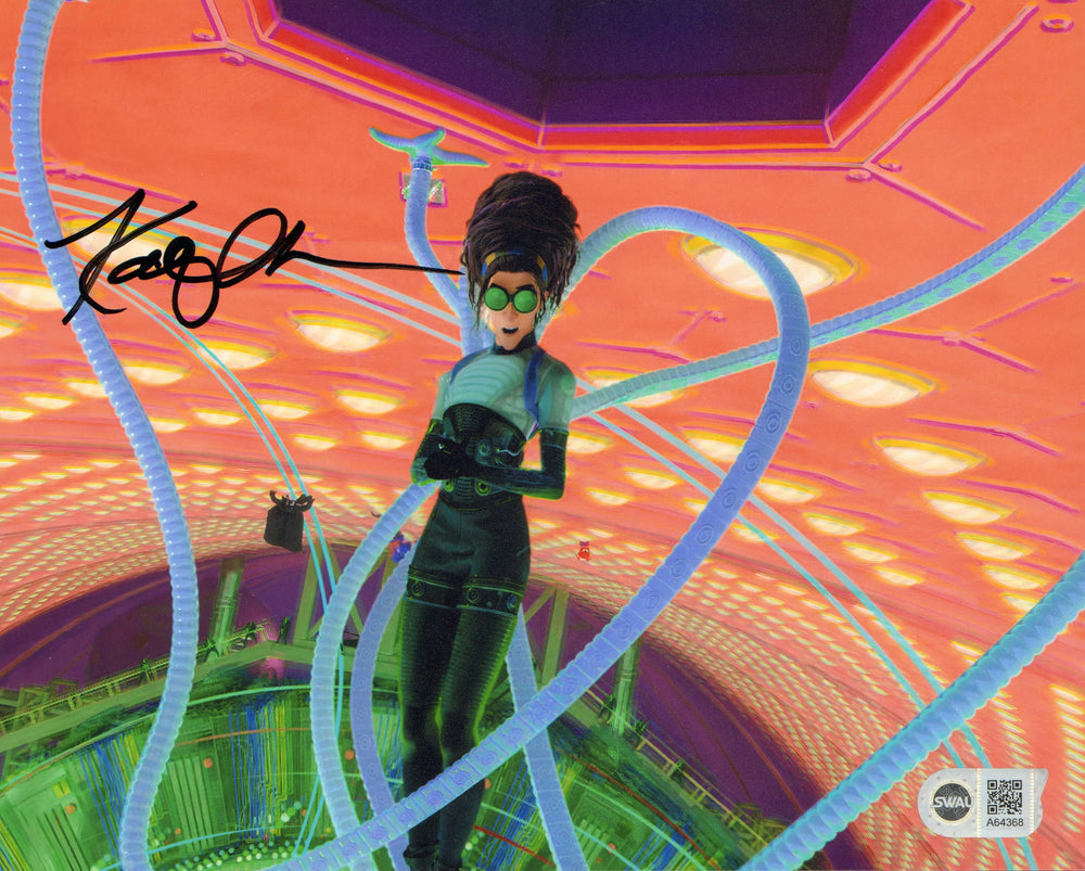 Kathryn Hahn as Doctor Olivia Octavius in Spider-Man: Into the Spider-Verse (SWAU) Signed 8x10 Photo