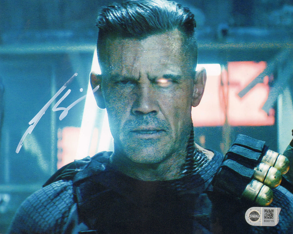 Josh Brolin as Cable in Deadpool 2 (SWAU) Signed 8x10 Photo