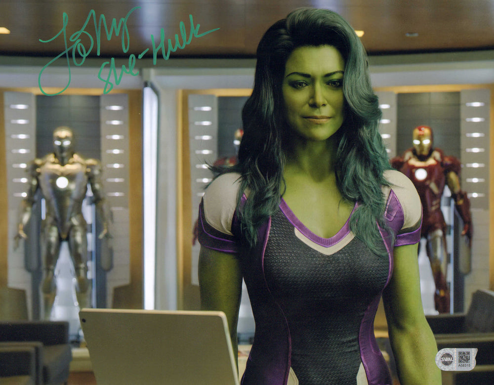 Tatiana Maslany as Jennifer Walters / She-Hulk in She-Hulk: Attorney at Law (SWAU) Signed 11x14 Photo