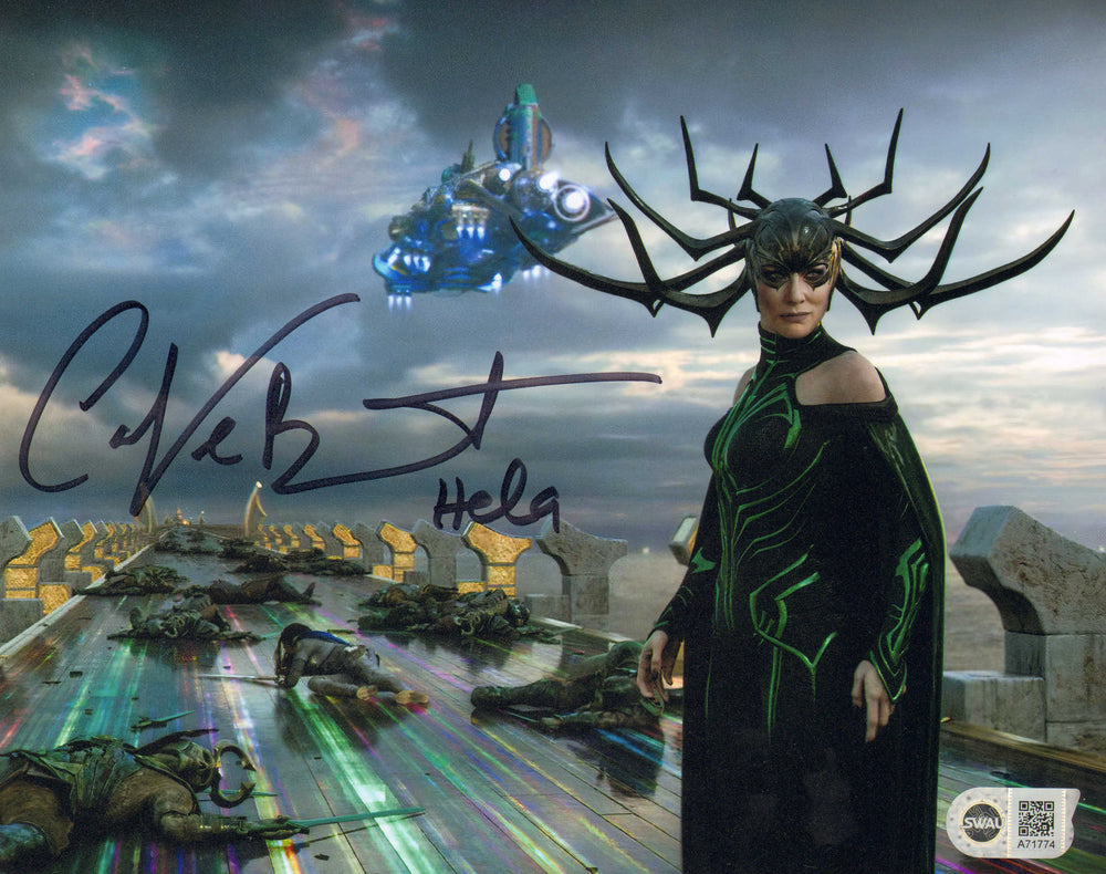 Cate Blanchett as Hela in Thor: Ragnarok (SWAU) Signed 8x10 Photo