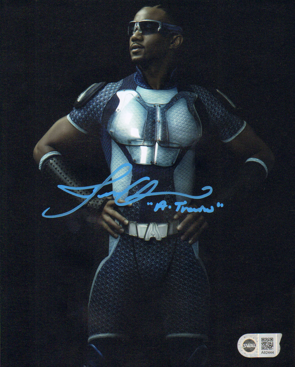Jesse T. Usher as A-Train in The Boys (SWAU) Signed 8x10 Photo with Character Name