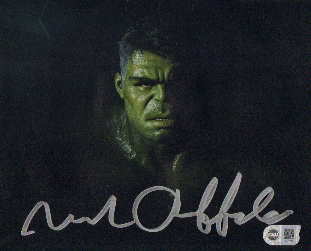 Mark Ruffalo as the Hulk in The Avengers (SWAU) Signed 8x10 photo