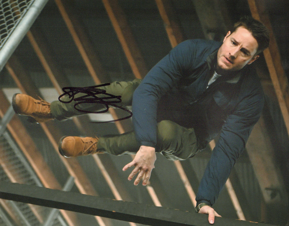 Justin Hartley as Colter Shaw in Tracker Signed 11x14 Photo