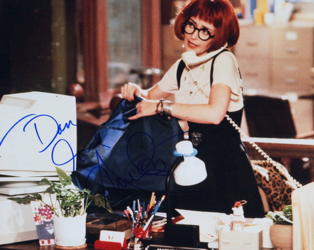 Annie Potts as Janine Melnitz in Ghostbusters II Signed 8x10 Photo