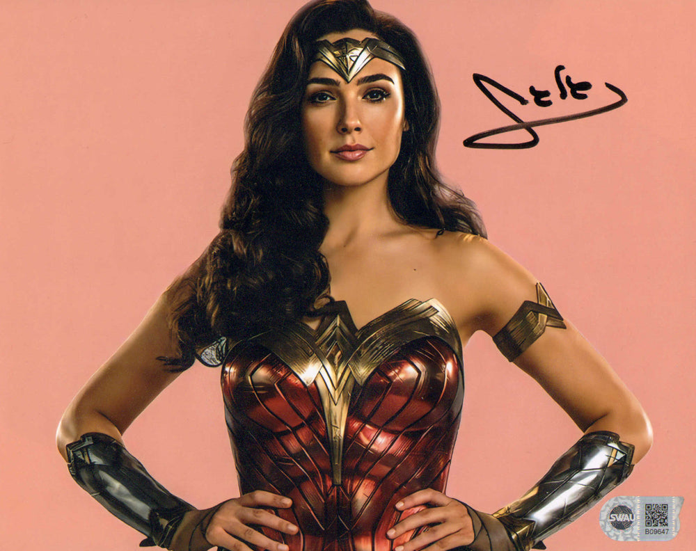 Gal Gadot as Wonder Woman in Wonder Woman 1984 (SWAU) Signed 8x10 Photo