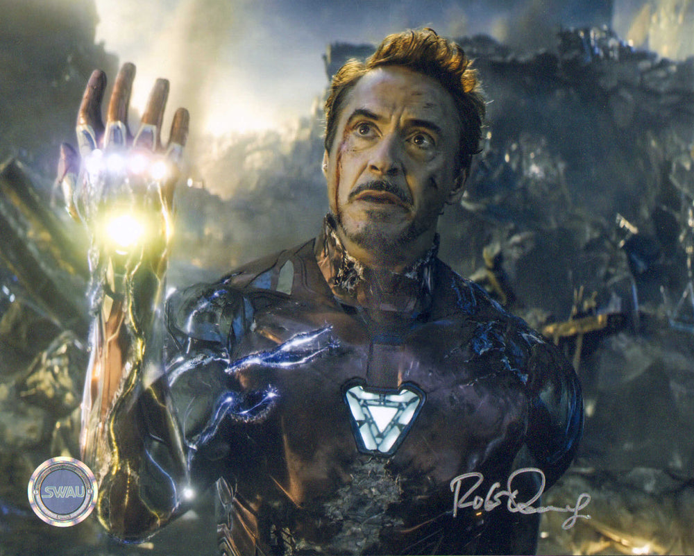 Robert Downey Jr. as Tony Stark / Iron Man in Avengers: Endgame (SWAU) Signed 8x10 Photo