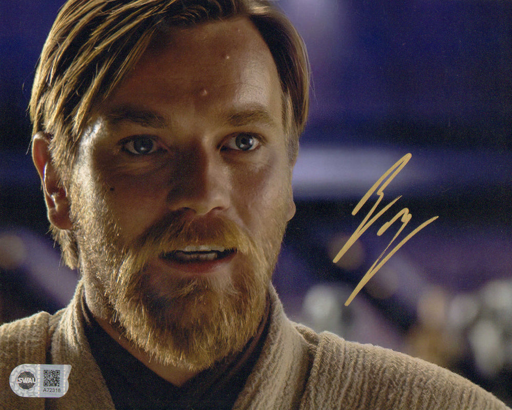 Ewan McGregor as Obi-Wan Kenobi in Star Wars Episode III: Revenge of the Sith (SWAU) Signed 8x10 Photo