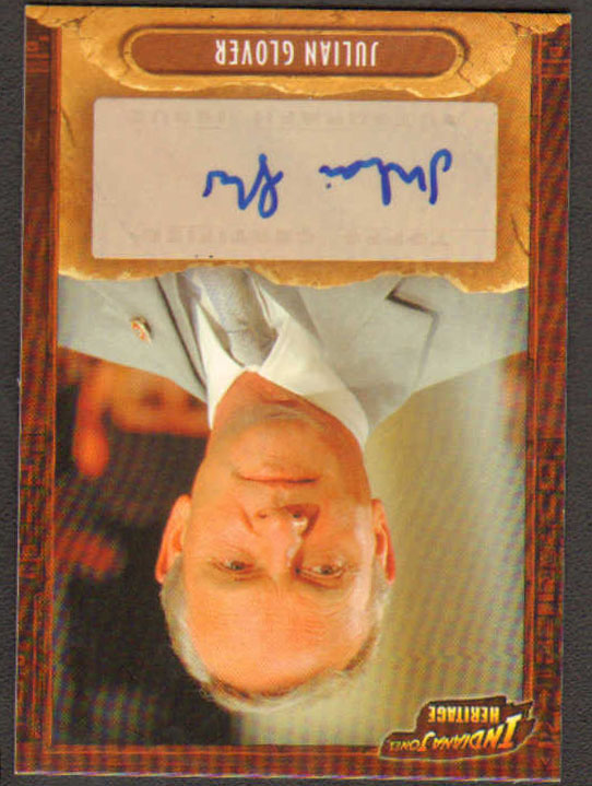 
                  
                    Indiana Jones Heritage Topps Trading Cards 8pc LOT Signed by Ke Huy Quan, Paul Freeman, Julian Glover, Wolf Kahler, Anthony Higgins, Ric Young, Philip Tan, & Roshan Seth
                  
                