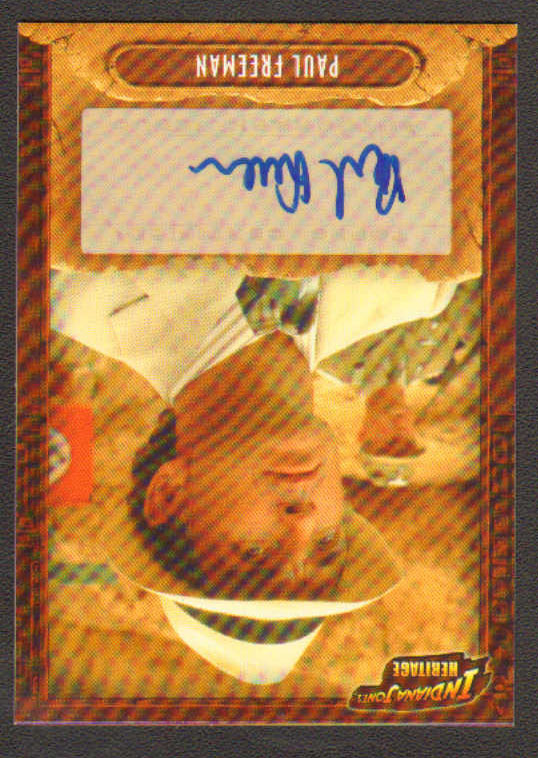 
                  
                    Indiana Jones Heritage Topps Trading Cards 8pc LOT Signed by Ke Huy Quan, Paul Freeman, Julian Glover, Wolf Kahler, Anthony Higgins, Ric Young, Philip Tan, & Roshan Seth
                  
                