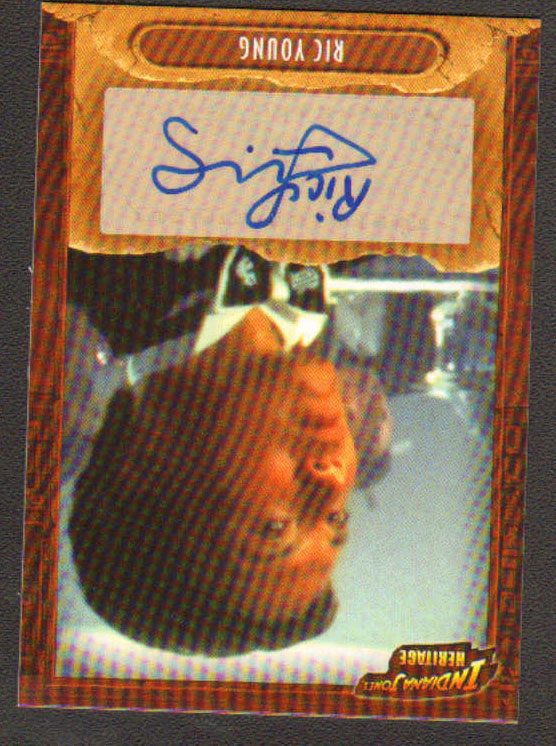 
                  
                    Indiana Jones Heritage Topps Trading Cards 8pc LOT Signed by Ke Huy Quan, Paul Freeman, Julian Glover, Wolf Kahler, Anthony Higgins, Ric Young, Philip Tan, & Roshan Seth
                  
                