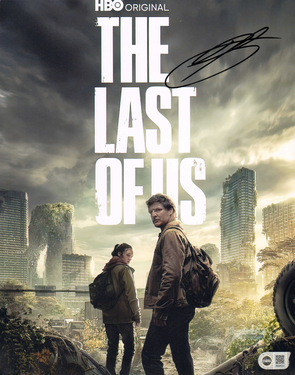 Troy Baker as James in The Last of Us (SWAU) Signed 11x14 Mini Poster