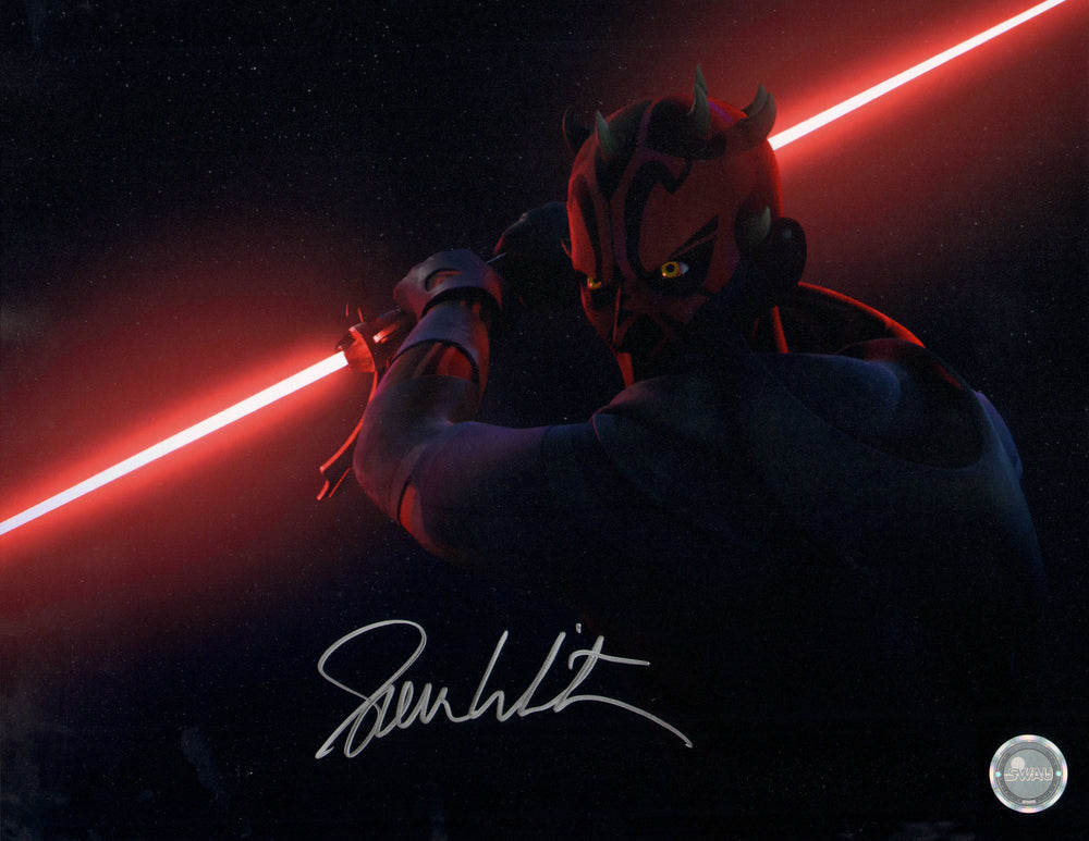 Sam Witwer as Darth Maul in Star Wars: The Clone Wars (SWAU) Signed 11x14 Photo