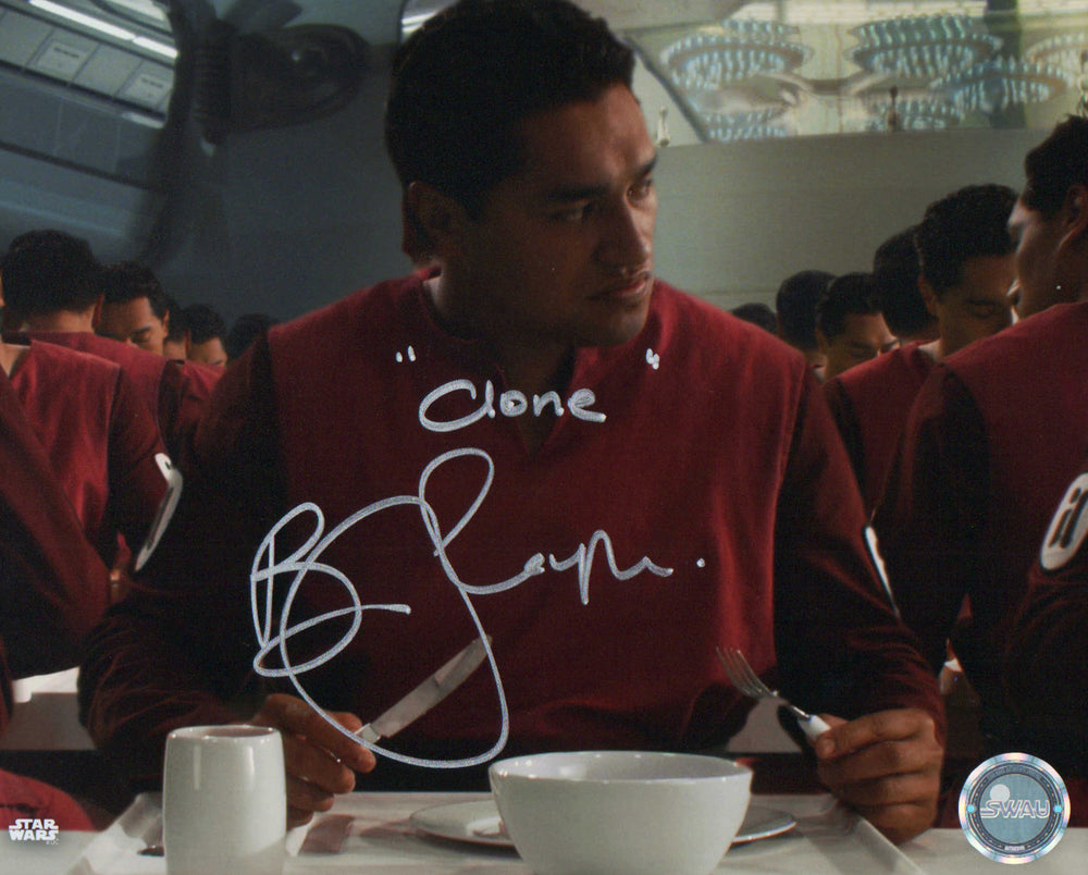 Bodie Taylor as Clone in Star Wars Episode II: Attack of the Clones (SWAU) Signed 8x10 Photo