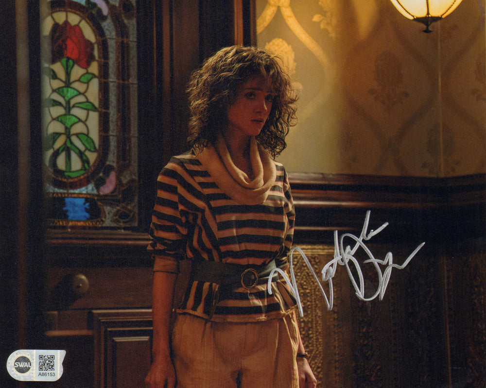 Natalia Dyer as Nancy Wheeler in Stranger Things (SWAU) Signed 8x10 Photo
