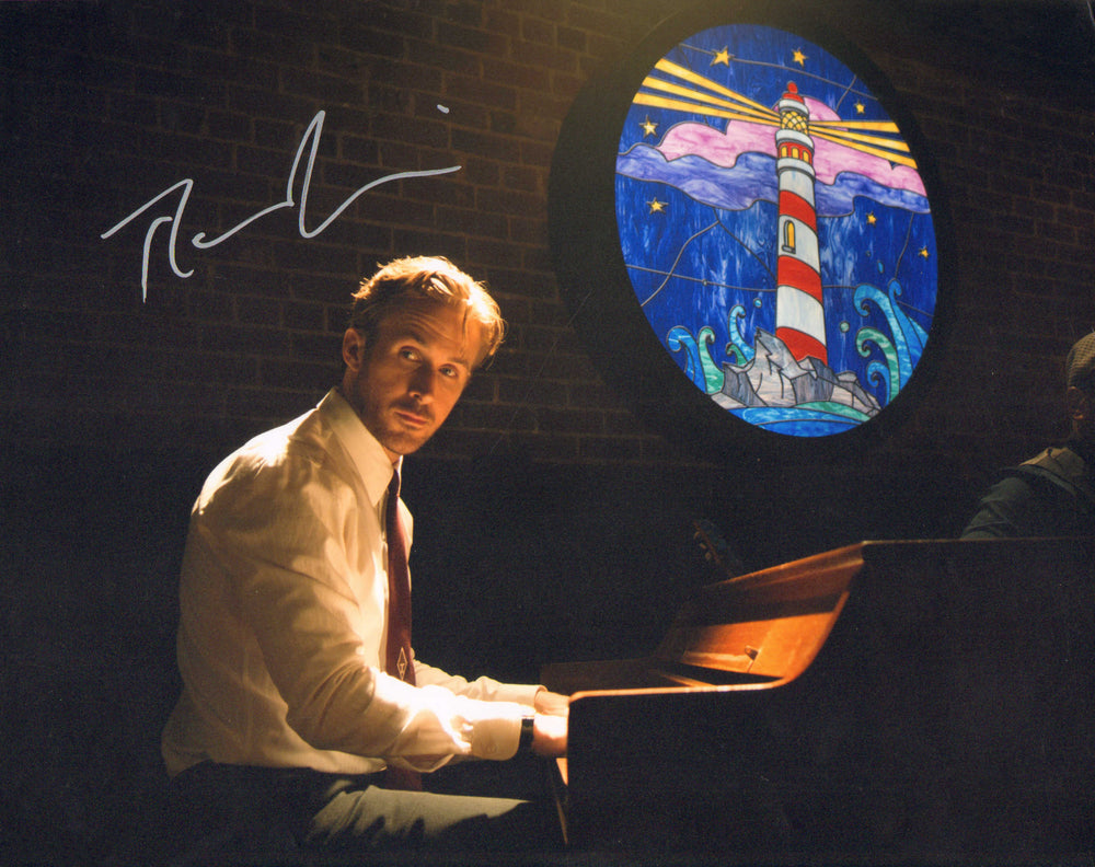 Ryan Gosling as Sebastian Wilder in La La Land Signed 11x14 Photo