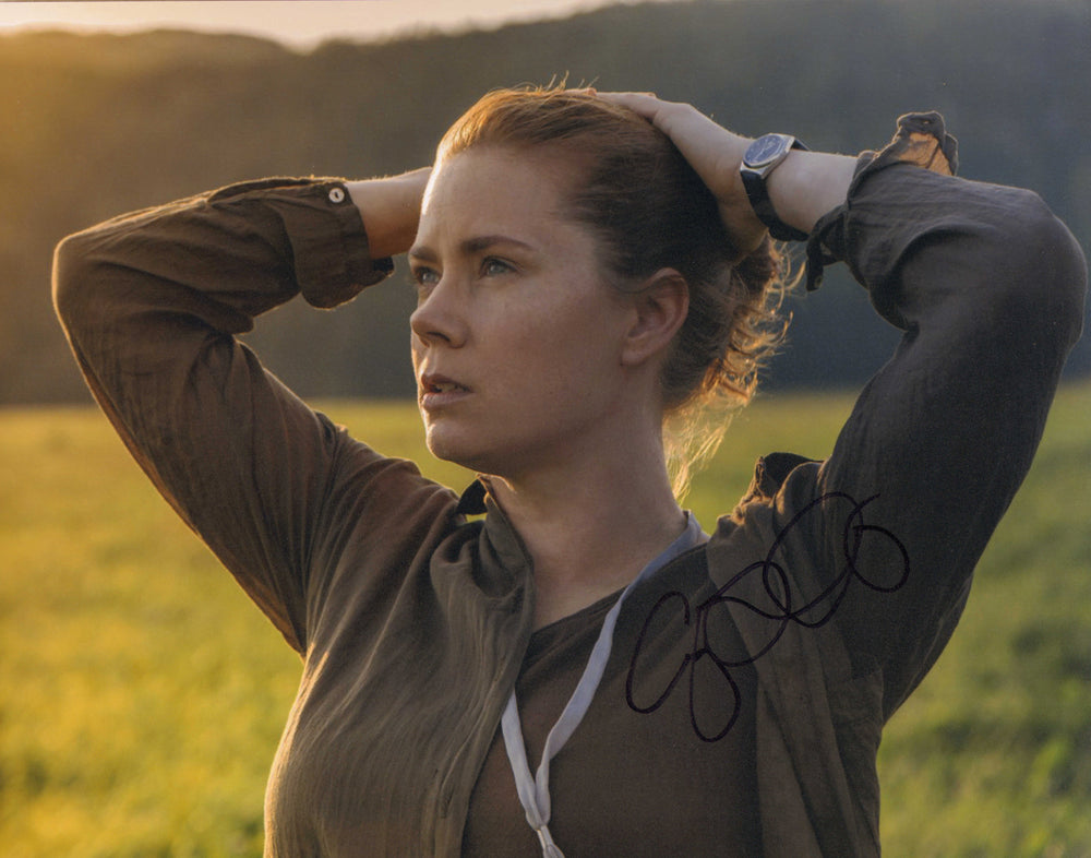 Amy Adams as Louise Banks in Arrival Signed 11x14 Photo