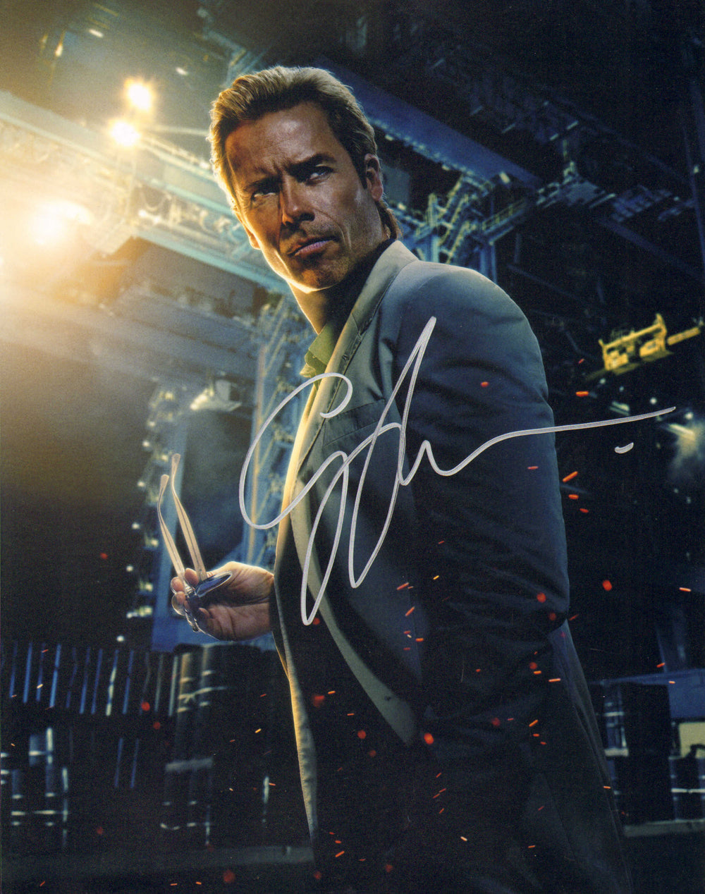 Guy Pearce as Aldrich Killian in Iron Man 3 Signed 11x14 Photo