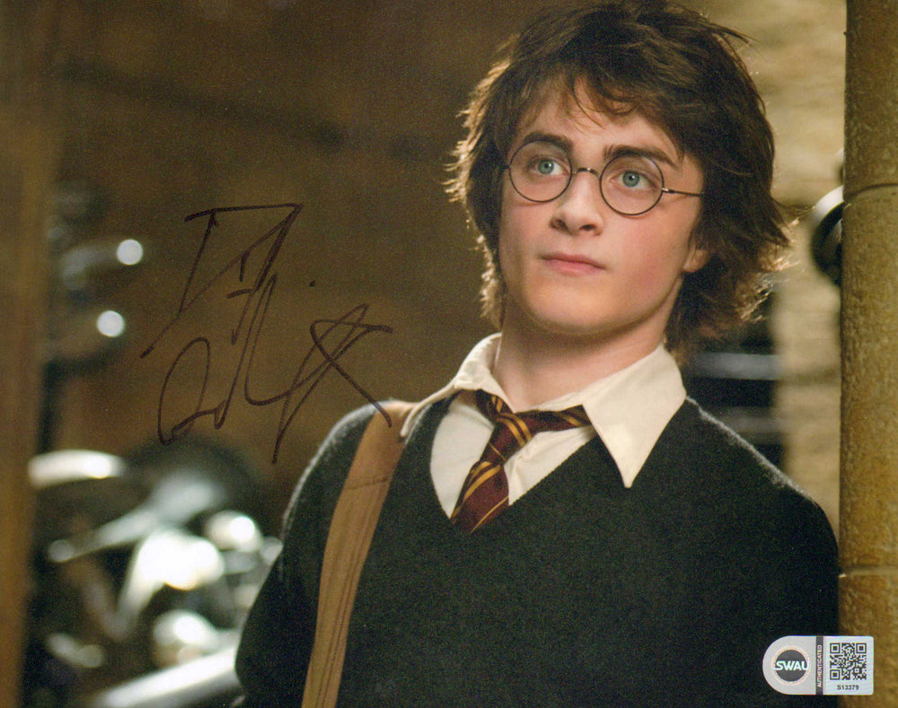 Daniel Radcliffe as Harry Potter in Harry Potter and The Goblet of Fire (SWAU) Signed 8x10 Photo