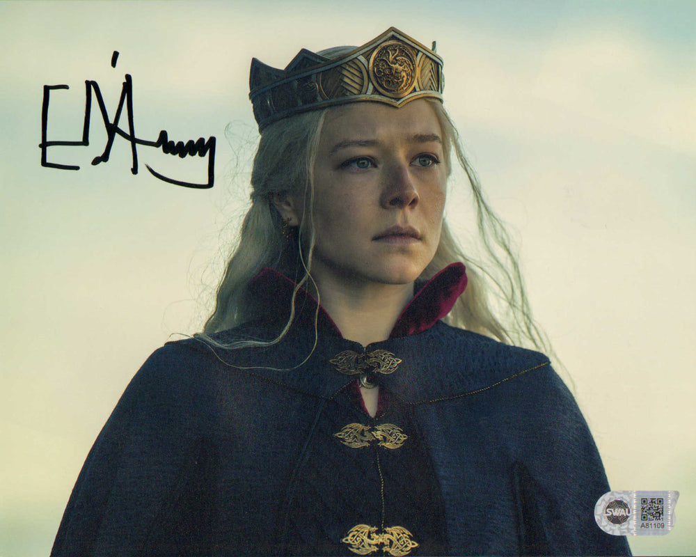 Emma D'Arcy as Rhaenyra Targaryen in HBO's House of the Dragon (SWAU) Signed 8x10 Photo