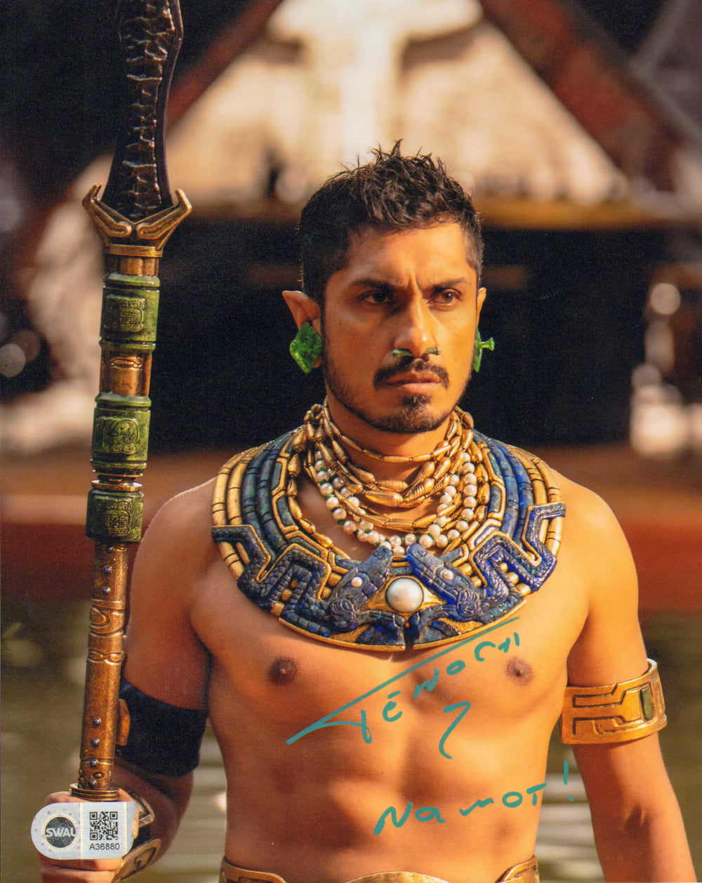 Tenoch Huerta as King Namor in Black Panther: Wakanda Forever (SWAU) Signed 8x10 Photo with Character Name