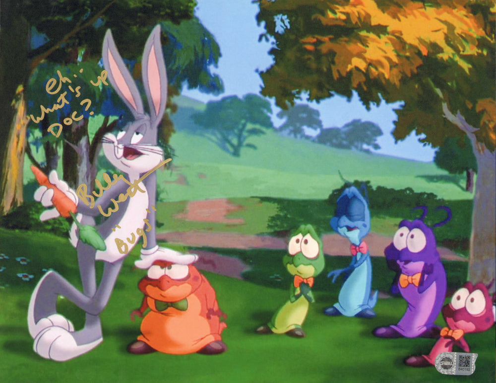 Billy West as Bugs Bunny in Space Jam (SWAU) 11x14 Photo with Character Name & Quote