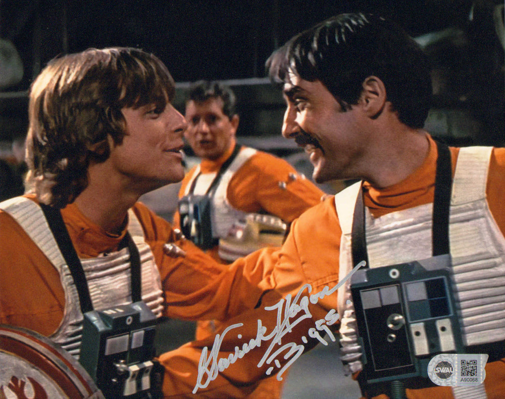 Garrick Hagon as Biggs Darklighter in Star Wars: A New Hope (SWAU) Signed 8x10 Photo with Character Name