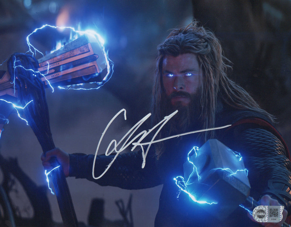 Chris Hemsworth as Thor in Avengers: Endgame (SWAU) Signed 11x14 Photo