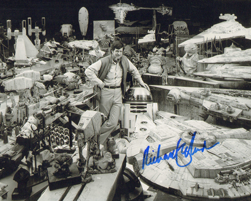 Richard Edlund Behind the Scenes of Star Wars Signed 8x10 Photo