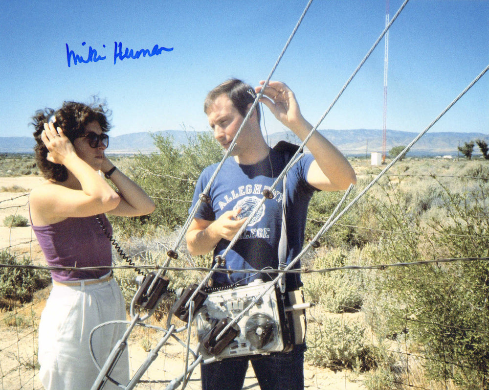 Miki Herman Behind the Scenes of Star Wars Signed 8x10 Photo