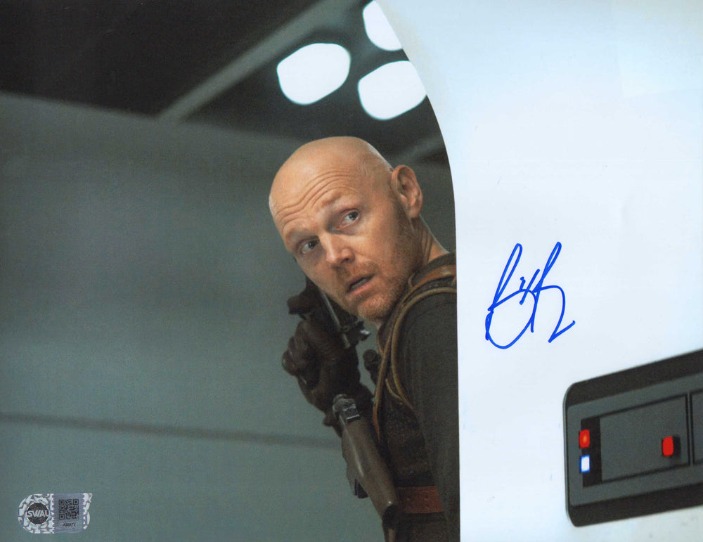Bill Burr as Migs Mayfield in Star Wars: The Mandalorian (SWAU) Signed 11x14 Photo