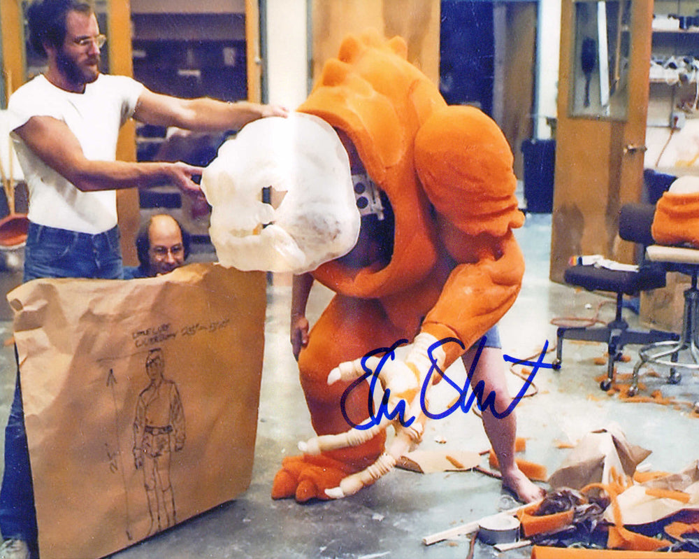 Eben Stromquist Behind the Scenes of Star Wars Signed 8x10 Photo