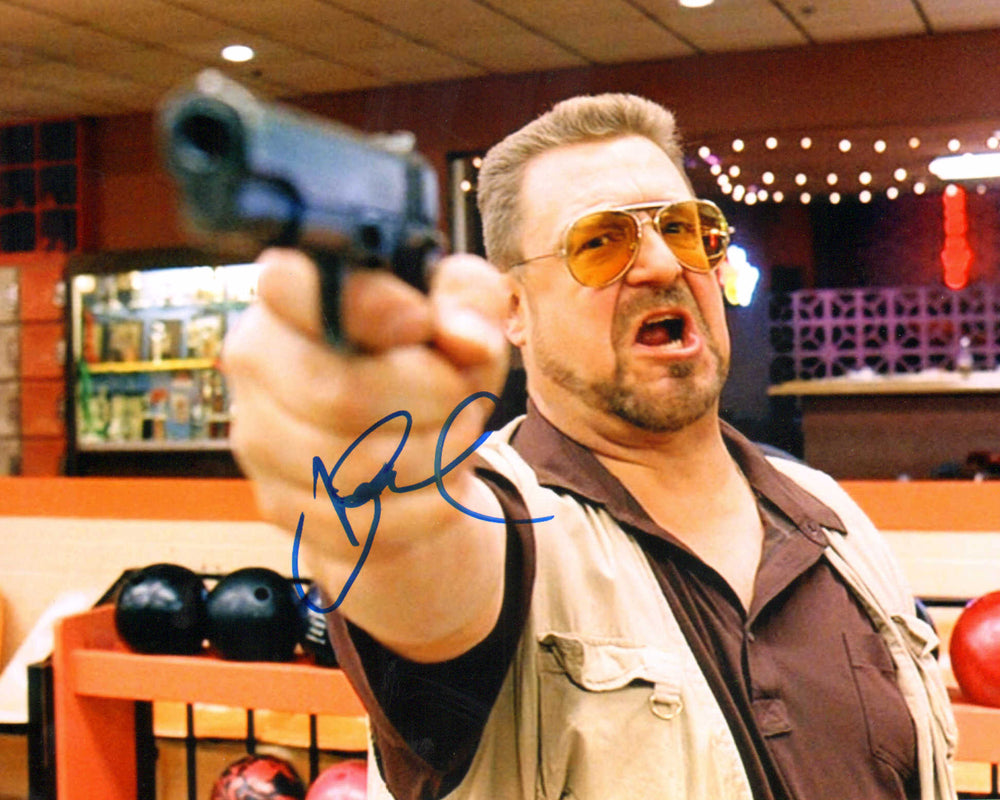 John Goodman as Walter Sobchack in The Big Lebowski Signed 8x10 Photo