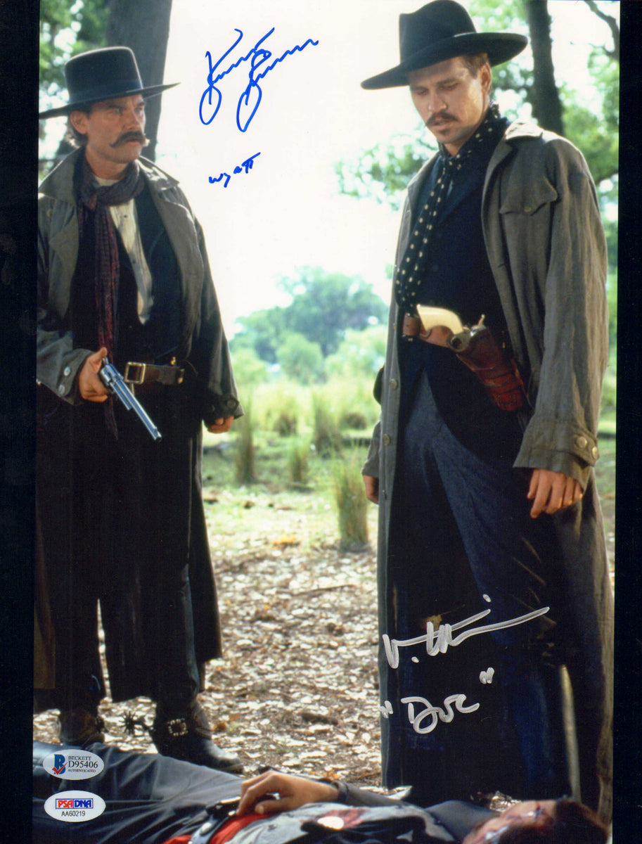 Val Kilmer as Doc Holliday & Kurt Russell as Wyatt Earp in Tombstone ...