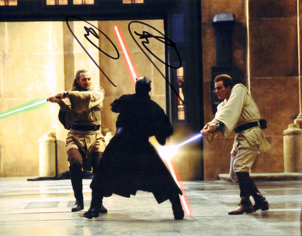 Ray Park as Darth Maul in Star Wars Episode I: The Phantom Menace Signed 11x14 Photo