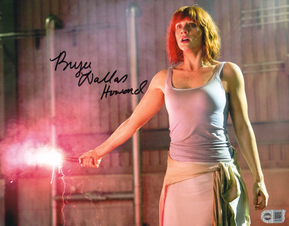 Bryce Dallas Howard as Claire Dearing in Jurassic World (SWAU) Signed 11x14 Photo