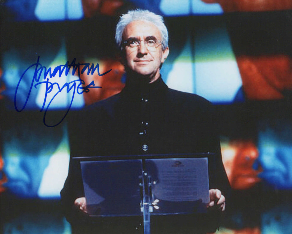 Jonathan Pryce as Elliot Carver in James Bond 007: Tomorrow Never Dies Signed 8x10 Photo