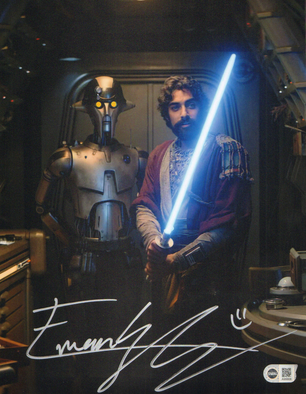 Eman Esfandi as Ezra Bridger in Star Wars: Ahsoka (SWAU) Signed 11x14 Photo