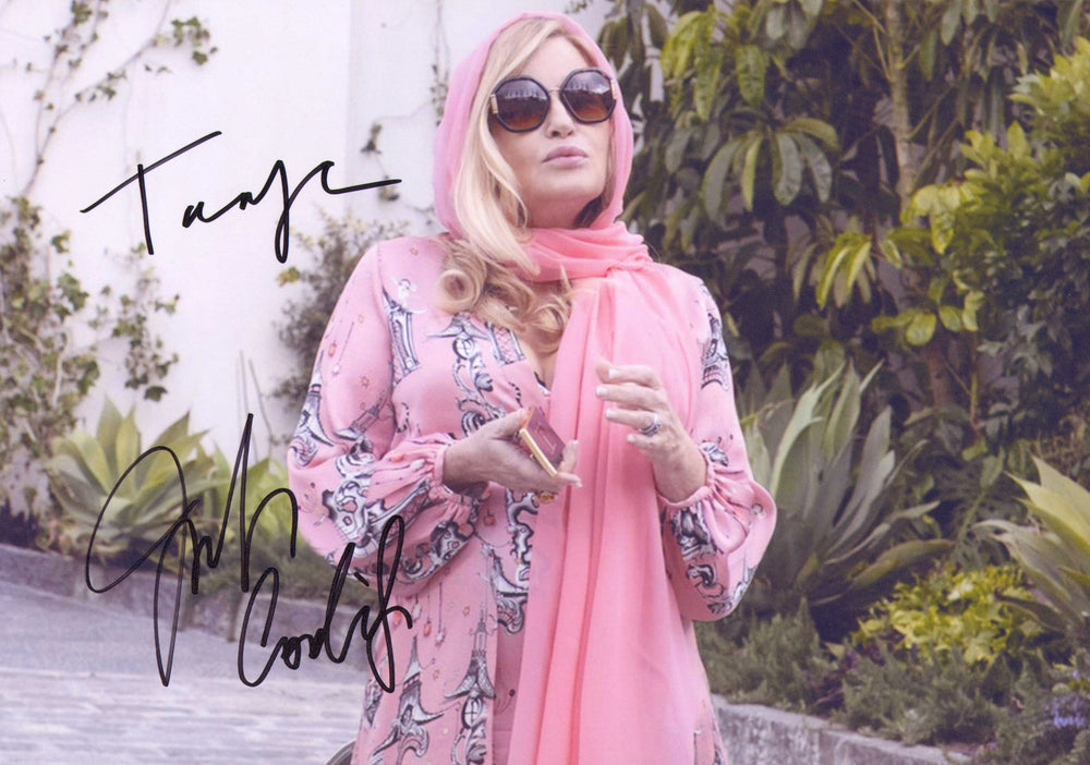 Jennifer Coolidge as Tanya McQuoid in The White Lotus Signed 8x12 Photo with Character Name