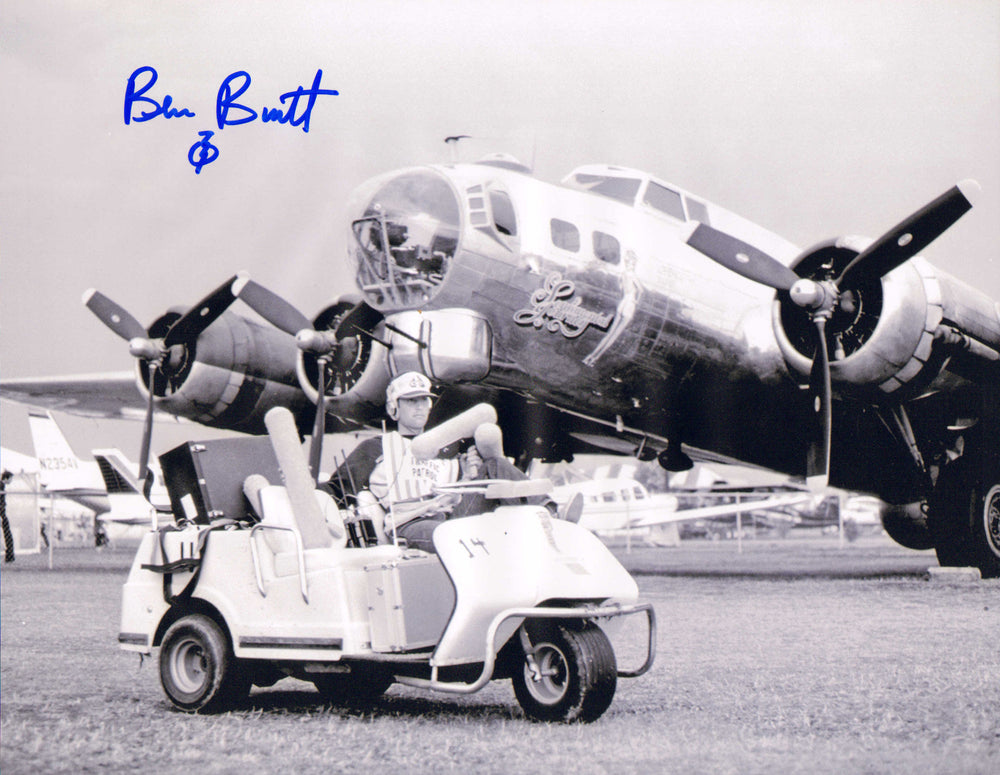 Ben Burtt Sound Designer of Star Wars Behind the Scenes at Airfield Signed 11x14 Photo