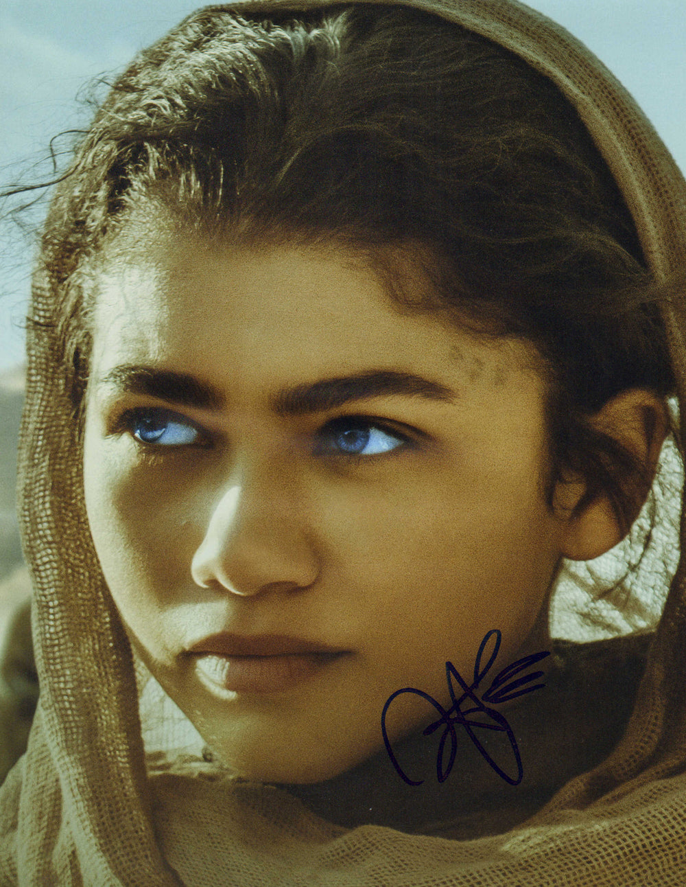 Zendaya as Chani in Dune: Part 2 Signed 11x14 Photo