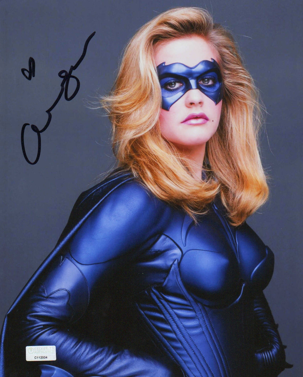 Alicia Silverstone as Batgirl in Batman & Robin (Celebrity Authentics) Signed 8x10 Photo