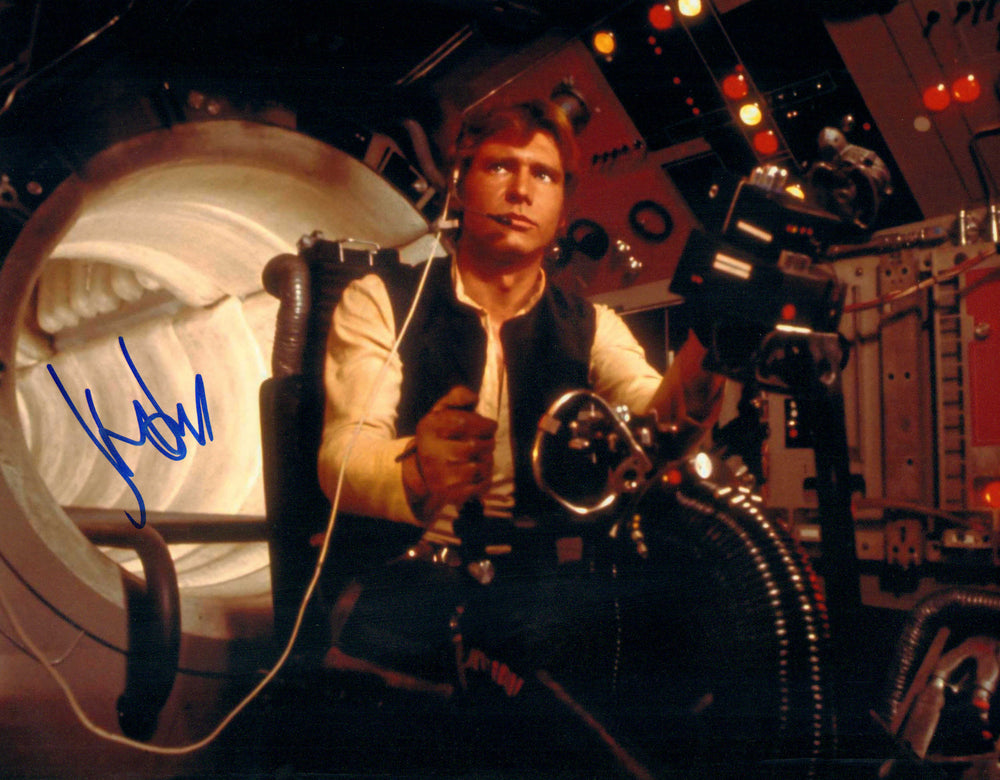 Harrison Ford as Han Solo in Star Wars: A New Hope (Beckett) Signed 11x14 Photo