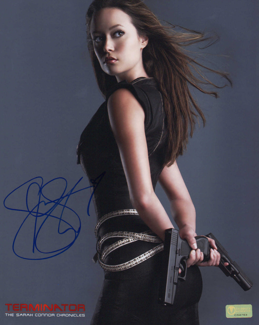 Summer Glau as Cameron / Allison Young in Terminator: The Sarah Connor Chronicles (Celebrity Authentics) Signed 8x10 Photo