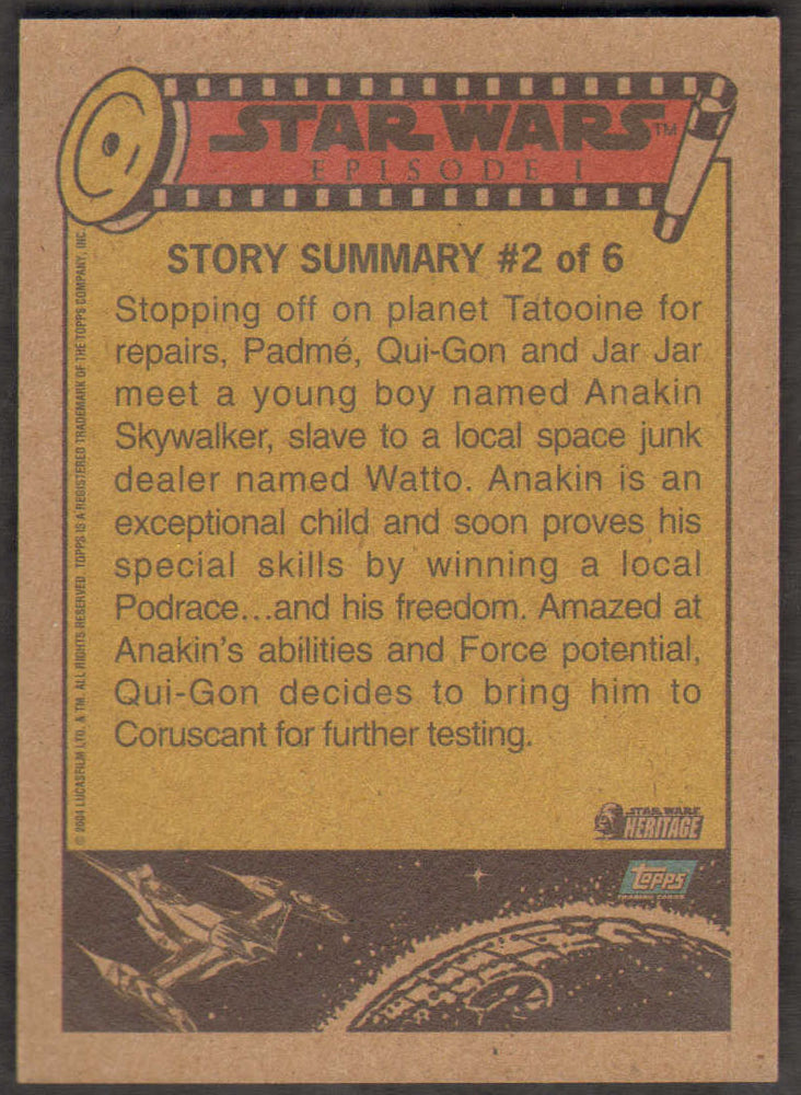 
                  
                    Doug Chiang Concept Artist of Star Wars Episode I: The Phantom Menace Signed Topps Trading Card #2
                  
                