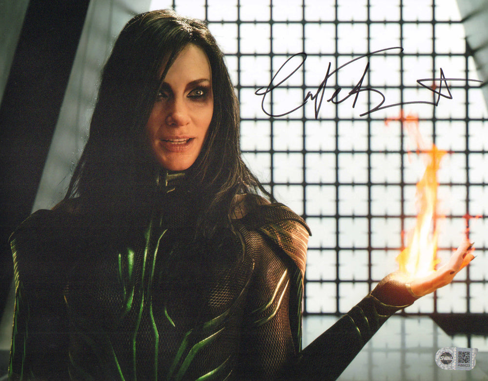 Cate Blanchett as Hela in Thor: Ragnarok (SWAU) Signed 11x14 Photo