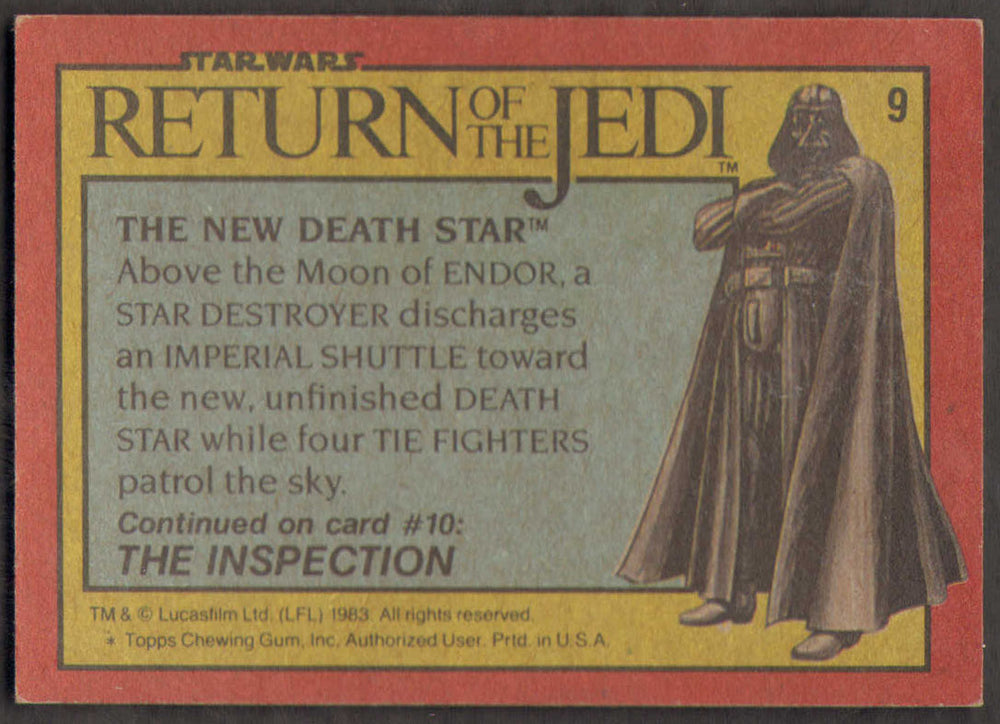 
                  
                    Bill George ILM Visual Effects Artist for Star Wars: Return of the Jedi Signed Topps Trading Card #9
                  
                