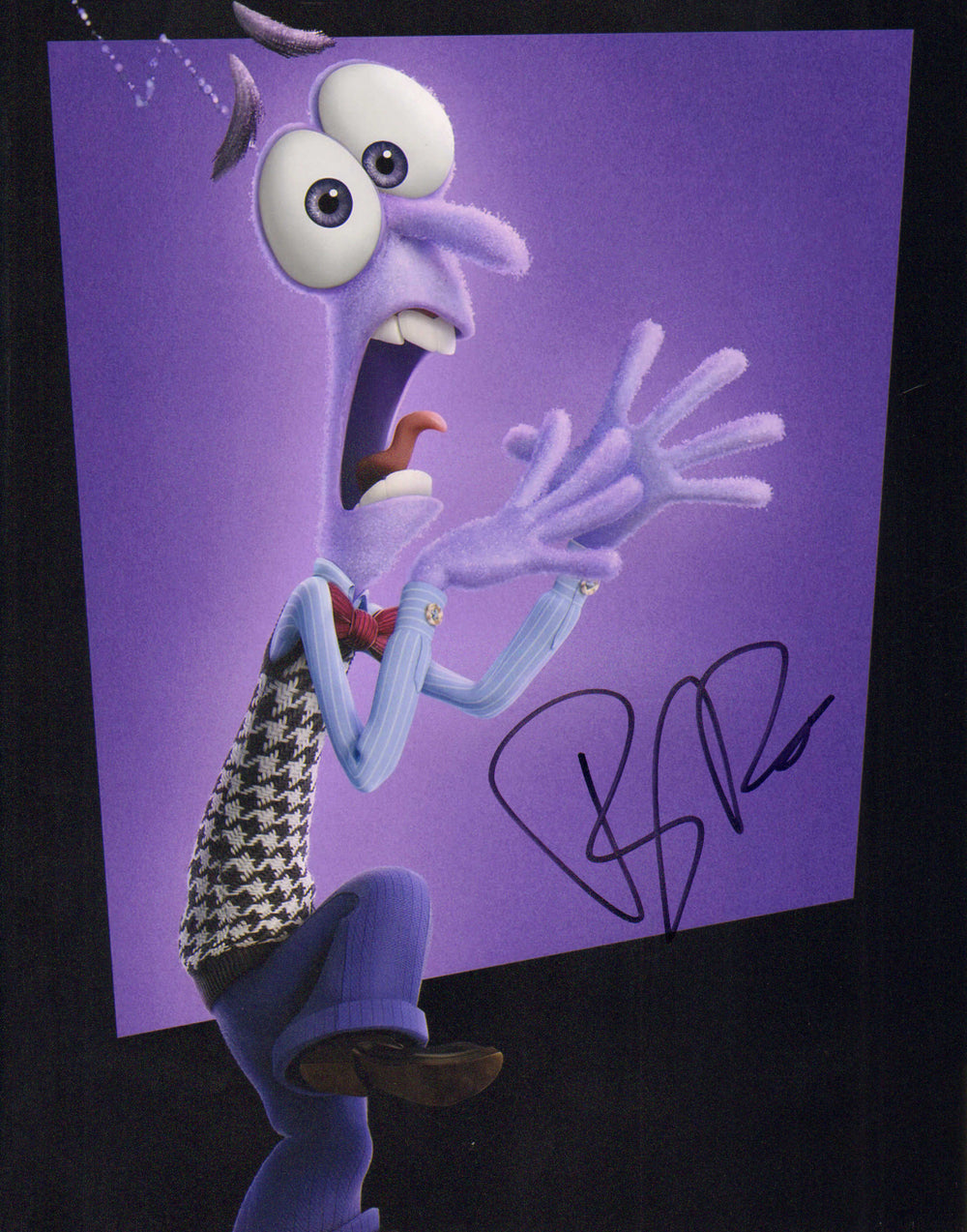 Tony Hale as Fear in Disney Pixar Inside Out 2 Signed 11x14 Photo